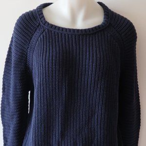 TWENTY5A NAVY SWEATER SZ L *